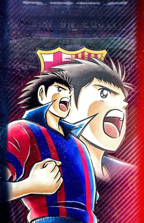 HD wallpaper tsubasa ozora barca captain tsubasa