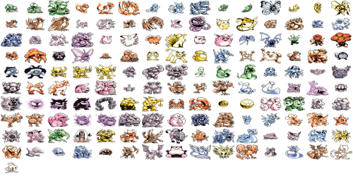 90 S Pokemon Sprites