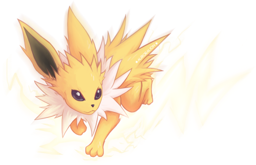 #135 Jolteon Used Thunderbolt And Discharge