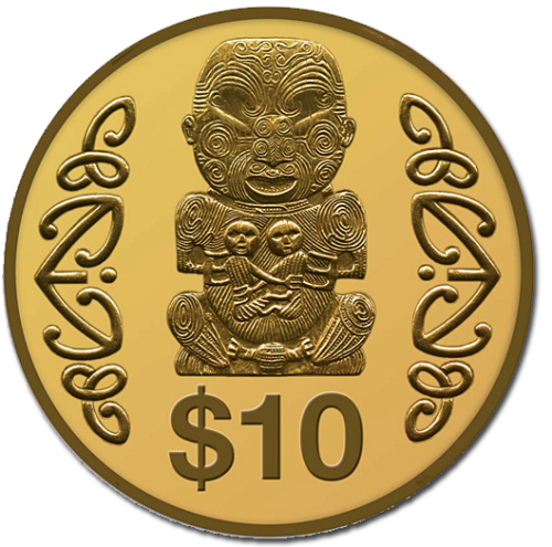 2004 Pukaki Gold Proof Coin Gold Coin