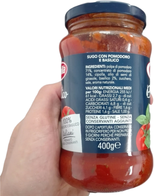 Barilla Sauce Gr 400 Basil X Barilla Pasta Sauce Basilico Tomato Basil 400g