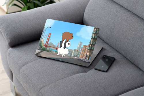 laptop skin3 we bare bears cartoon tv show 4k wallpaper uhdpaper.com 369@3@a