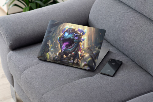 laptop skin3 victorious kogmaw skin lol splash art 8k wallpaper uhdpaper.com 21@3@c