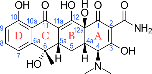 Bactroban Buy Online Tetracycline Structure With Numbering