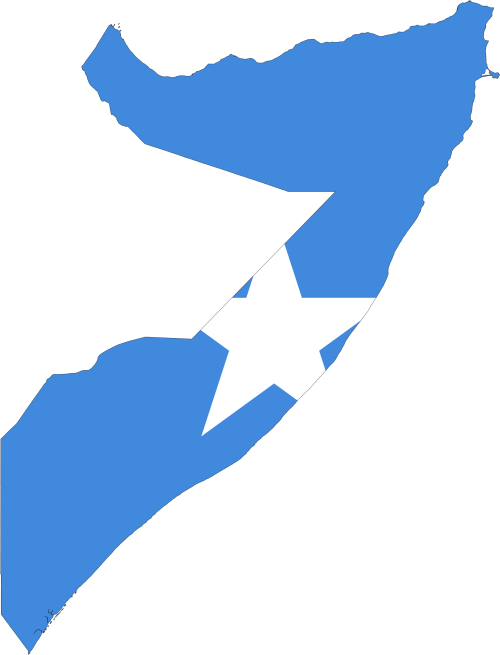 Africa Flag Map Download Somalia Flag Map