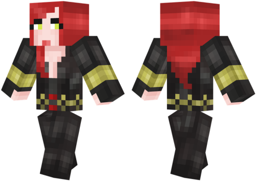 Black Widow Best Minecraft Skins