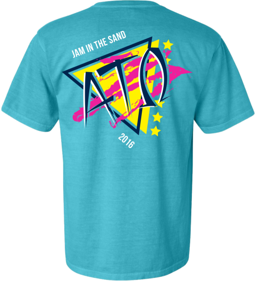 Ato Jam Sand 80s Back Sunrise Sunburn Sunset Repeat Shirt