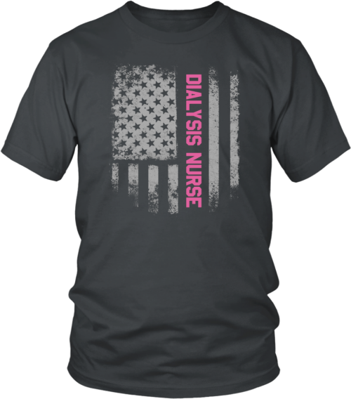 American Flag Grunge T shirt