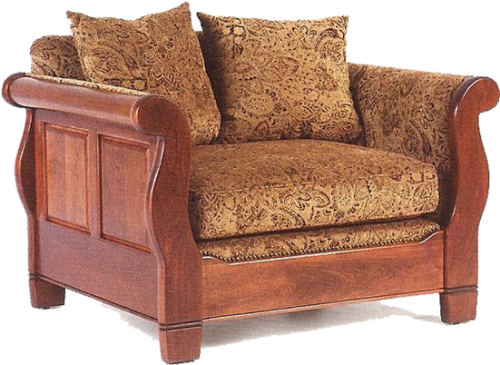 Bedroom, Dining Room And Living Room Furniture Sleigh Chair