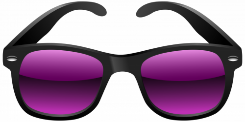 Black And Purple Sunglasses Png Clipart Image Sunglasses Clipart