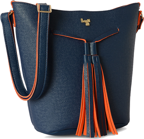 Baggit Mayson Flori Blue Shoulder Bag