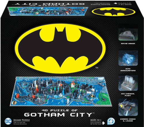 4d Cityscape Puzzle Batman Gotham City