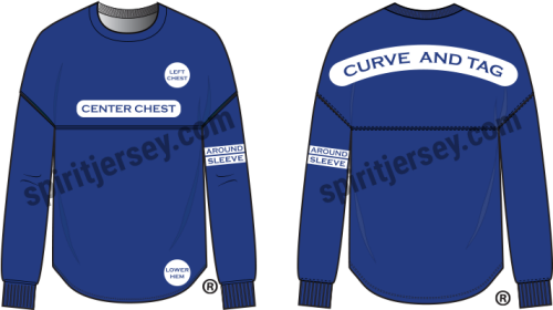 Basic Designsletters, Words, Line Art Spirit Jersey Shirt Design