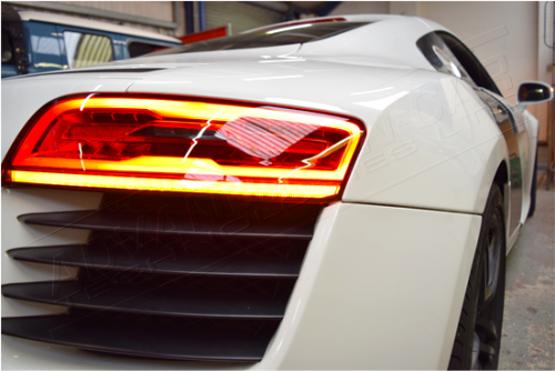 Audi R8 Led Clusters & Dynamic Light Modules Audi R8 Custom Led Lights