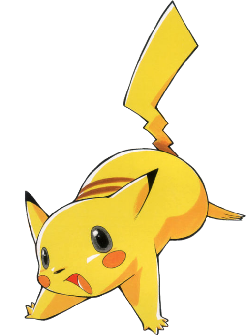 Ash's Pikachu Pikachu Scared Png