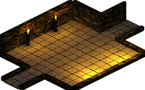 25769 Plex Dungeon Torchlit Room 2exits 180 1 Plexsoup Floor