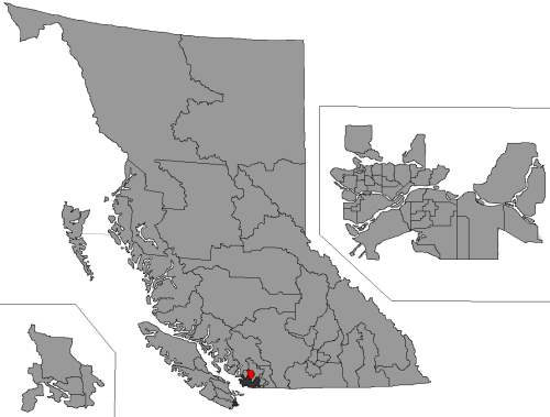 Bc 2015 Coquitlam burke Mountain British Columbia Population Map