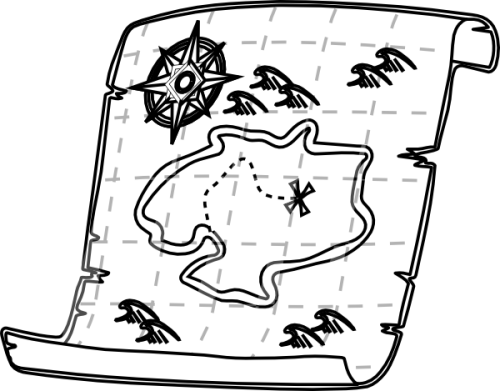 Bed Clip Art Black And White Map