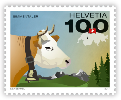 A Swiss Who Left His Stamp Francobolli 2017 Svizzera