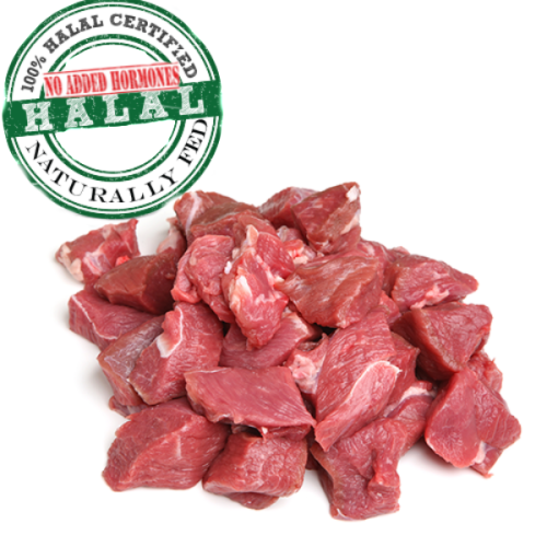 Baby Goat Boneless 1lb Mutton Pieces