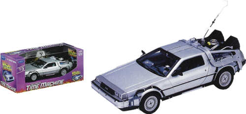 Back To The Future Back To The Future Die Cast Delorean 124 Scale