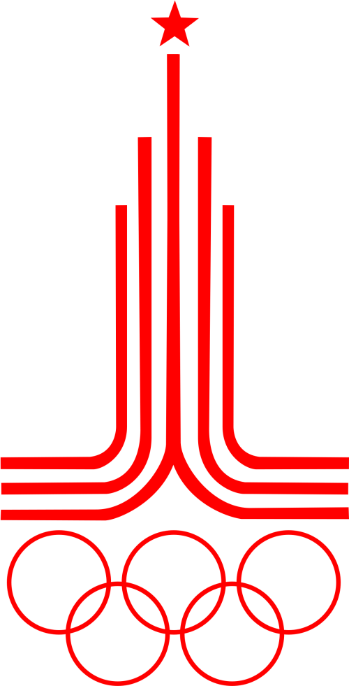 Big Image 1980 Summer Olympics Logo