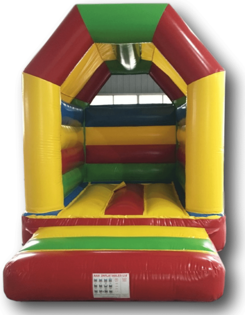 A frame Rainbow Bouncy Castle For Sale Sales