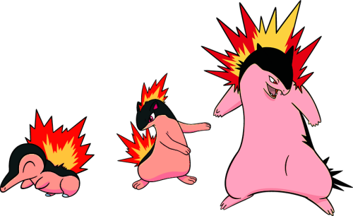 Alternate Shinies Cyndaquil Quilava And By High Cyndaquil Quilava And Typhlosion