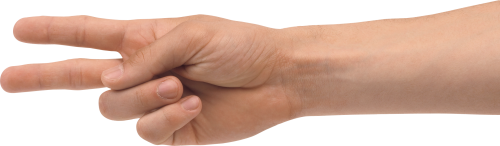 Two Finger Hand Png Image Two Finger Png