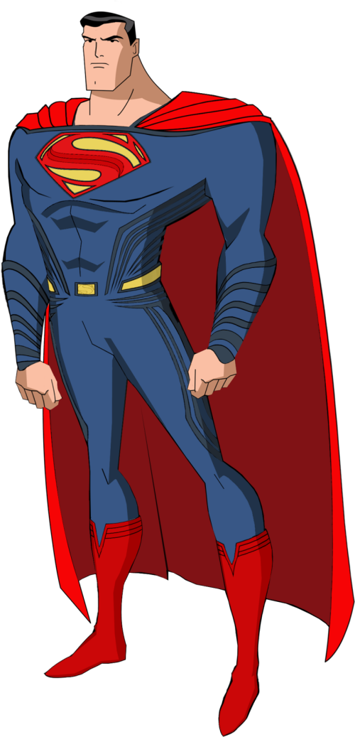 Updated Dawn Of Justice Superman Jlu Style By Alexbadass Superman Justice League Cartoon