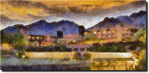 Tucson's Spectacular ' Painting