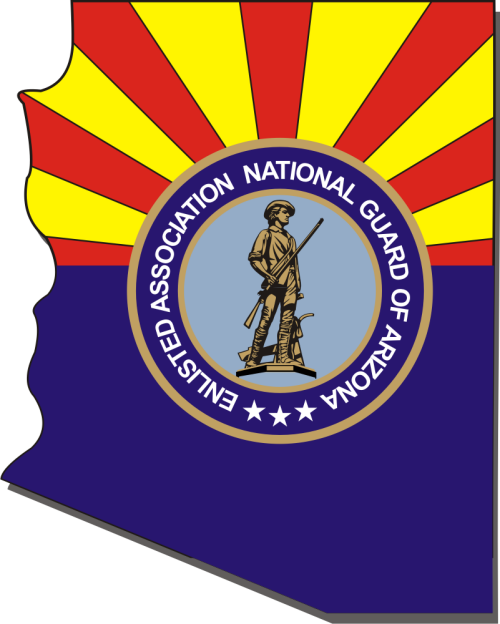 Welcome Az Enlisted Association Members Arizona Army National Guard Logo