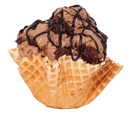 Wafer Ice Cream Transparent Background Png Waffle Cup Ice Cream