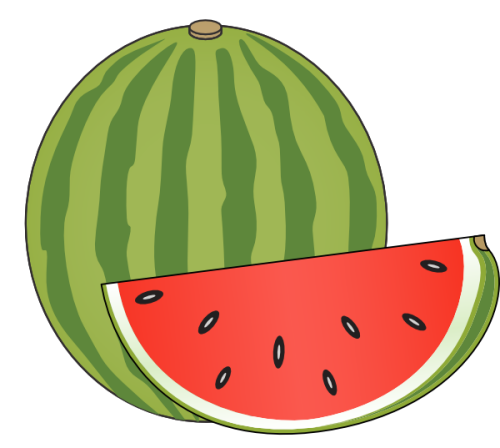 Watermelon Clip Art At Clker Clipart Picture Of Watermelon
