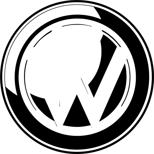 Volkswagen Logo Black And White Volkswagen