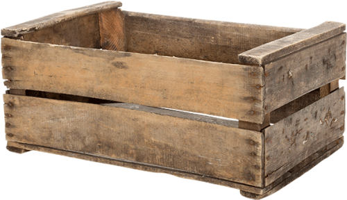 Vintage Wooden Crate 55 X 24 Cm H 35 Cm Caisses En Bois Png
