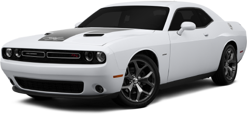 White Dodge Challenger Sxt 2018