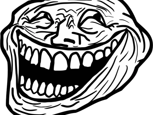 Trollface Clipart Transparent Png Omega Troll Face Png