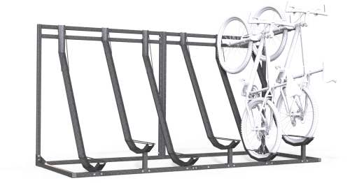 Vertical 6 Bike Rack Bicycle