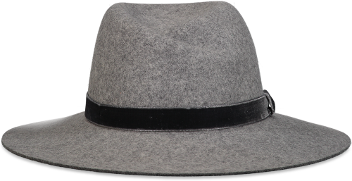 Zoe Fedora Light Heather Grey Women's Rag & Bone Zoe Fedora