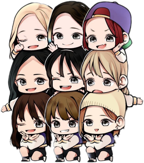 Twice Chibi Twicechibi Cute Pretty Kpop Freetoedit Twice Chibi Png