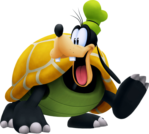 Tropical Tortoise Goofy Lion King Kingdom Hearts Goofy