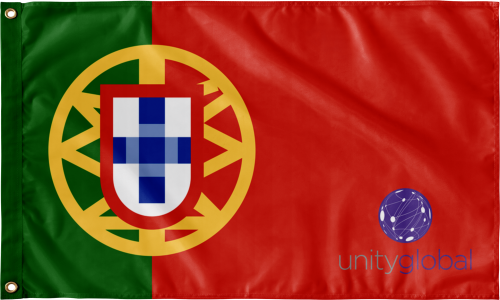 Ug Portugal Flag Slogan Flag