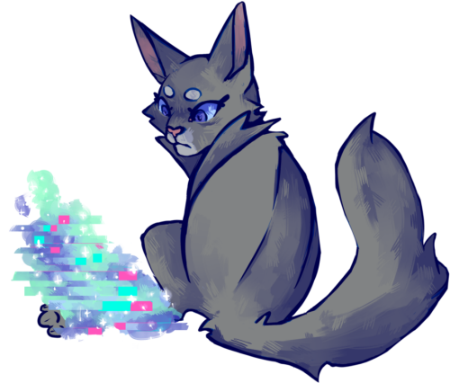 Would Anyone Be Interested In Cosmic Cotton Candy Cat Warrior Cats Cinderpelt