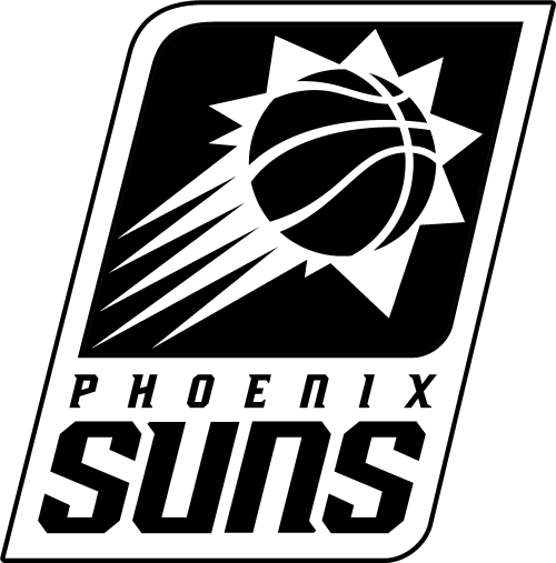 2400 X 2791 7 Phoenix Suns Logo White