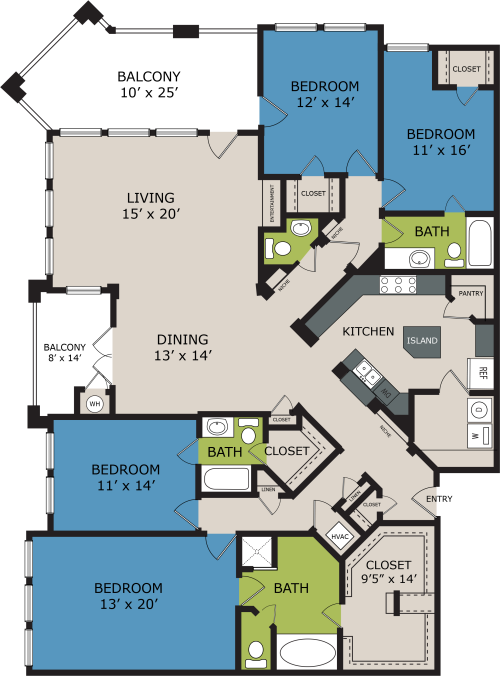 Apartments In Garden Ridge Marquis At Tpc