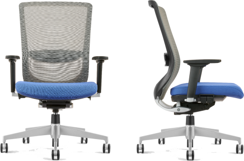 Blue Adjustable Ergonomic Chair Me Too Chair Nurus