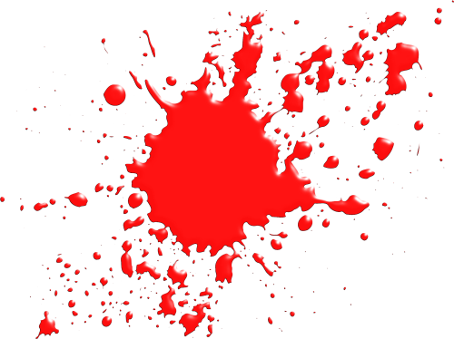 Blood Splatter Png Viewing Gallery Transparent Blood Splash Clipart