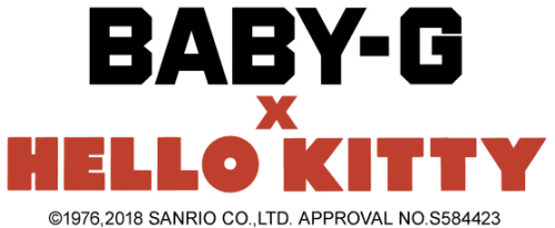 Baby g × Hello Kitty ©1976,2018 Sanrio Co Baby g Tribal Ba110tp 7a
