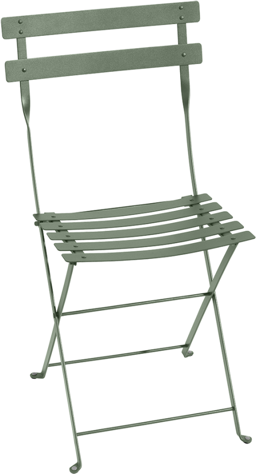 Bistro Chaise Métal Cactus Folding Metal Bistro Chair